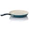 Oster Corbett 12'' Blue Nonstick Aluminum Frying Pan